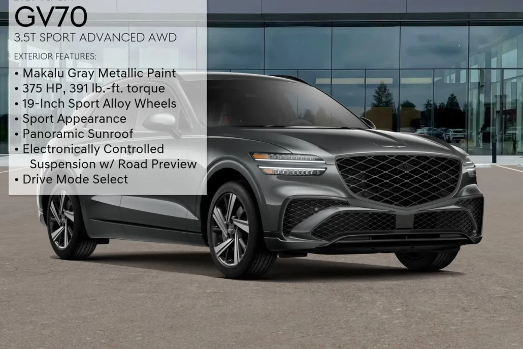 2026 Genesis GV70 3.5T Sport Advanced photo 1