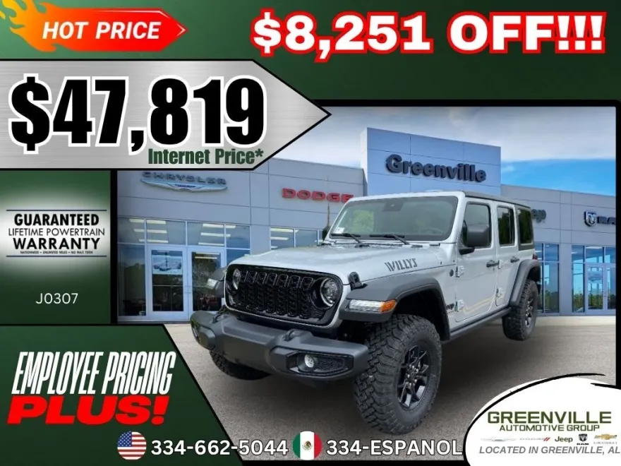 2024 Jeep Wrangler Willys Sport photo 1
