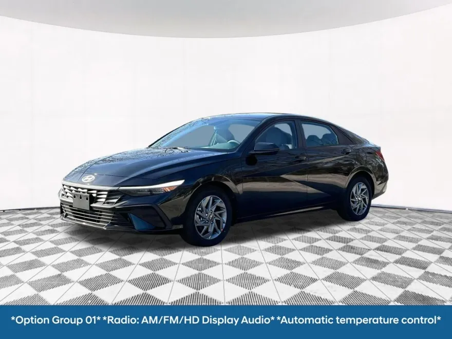 2025 Hyundai Elantra Hybrid Blue photo 1