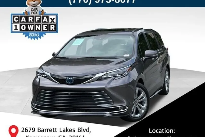 2024 Toyota Sienna Platinum photo 1
