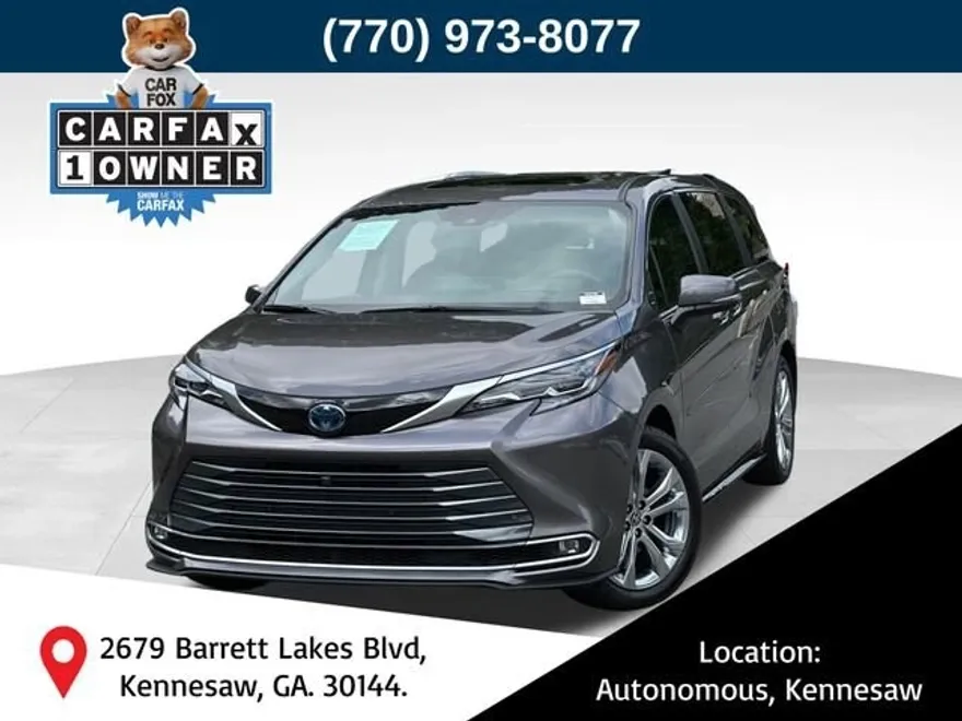 2024 Toyota Sienna Platinum photo 1