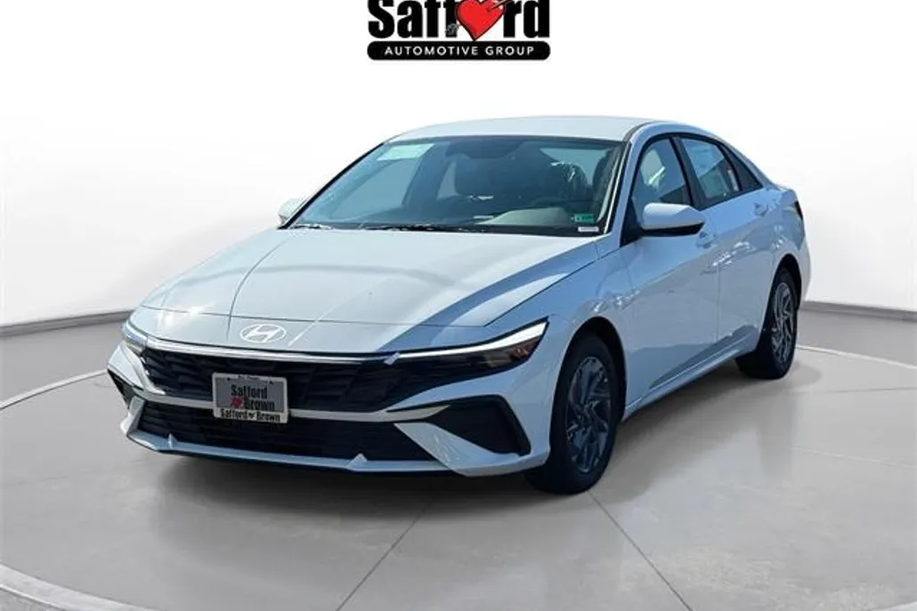 2025 Hyundai Elantra Hybrid Blue photo 1