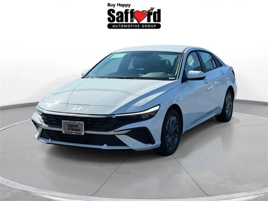 2025 Hyundai Elantra Hybrid Blue photo 1