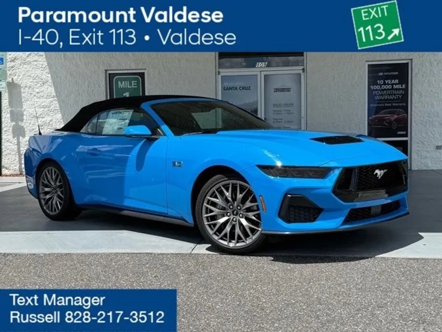 2025 Ford Mustang GT Premium Convertible photo 1