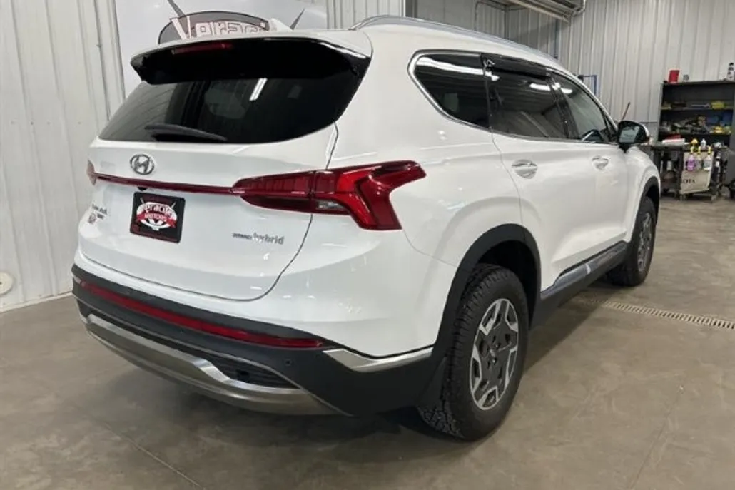 2022 Hyundai Santa Fe Blue photo 1