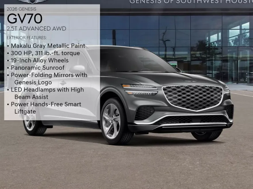 2026 Genesis GV70 2.5T Advanced photo 1