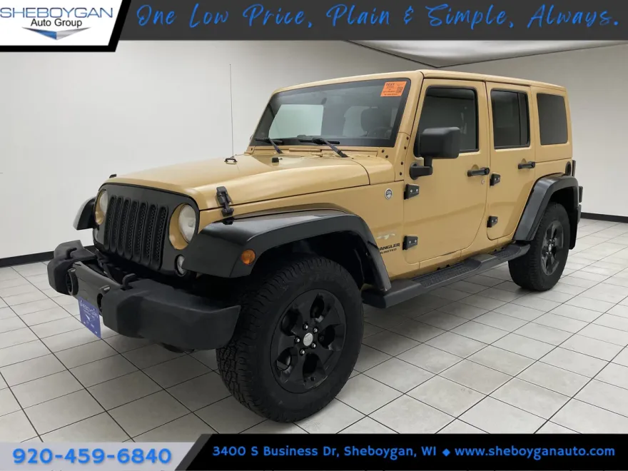 2014 Jeep Wrangler Unlimited Sahara photo 1