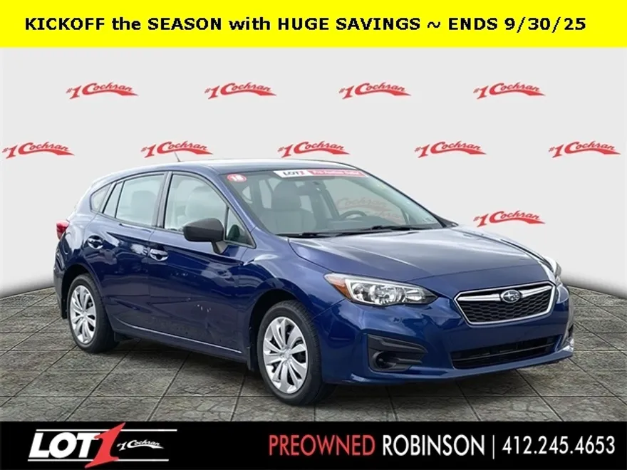 2018 Subaru Impreza 2.0i photo 1