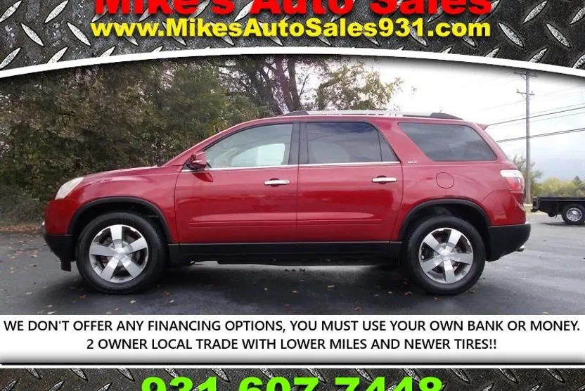 2012 Gmc Acadia SLT photo 1