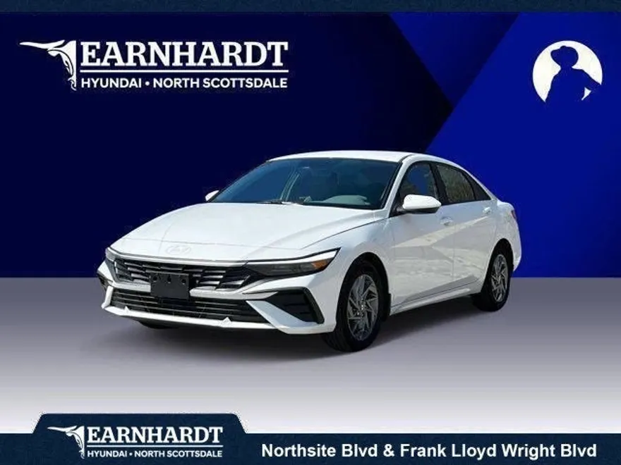 2025 Hyundai Elantra Hybrid Blue photo 1
