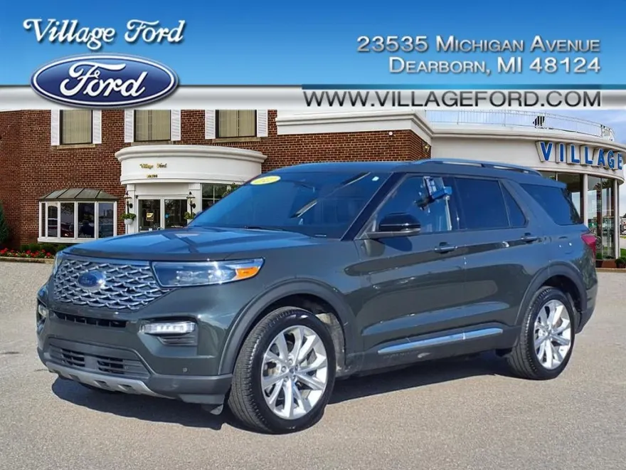 2022 Ford Explorer Hybrid Platinum photo 1
