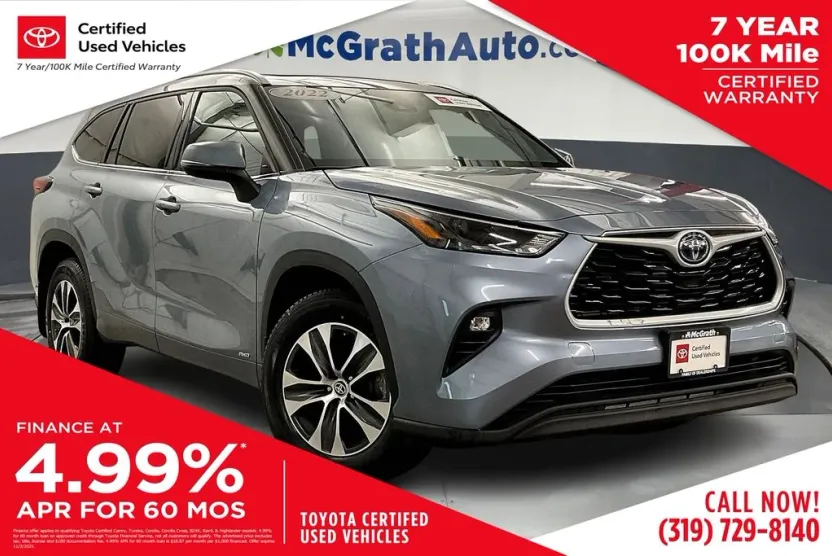 2022 Toyota Highlander Hybrid XLE photo 1