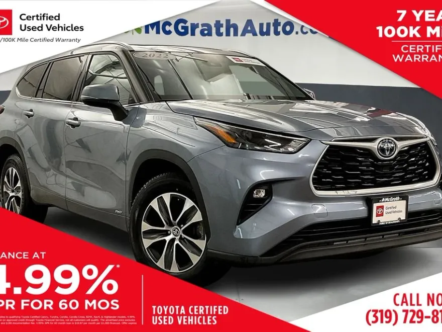 2022 Toyota Highlander Hybrid XLE photo 1