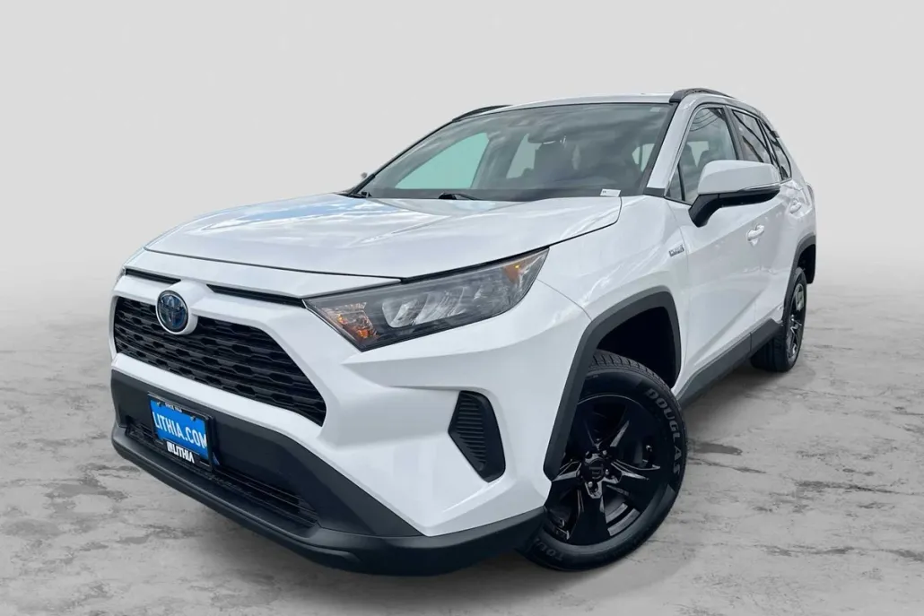 2021 Toyota RAV4 Hybrid LE photo 1