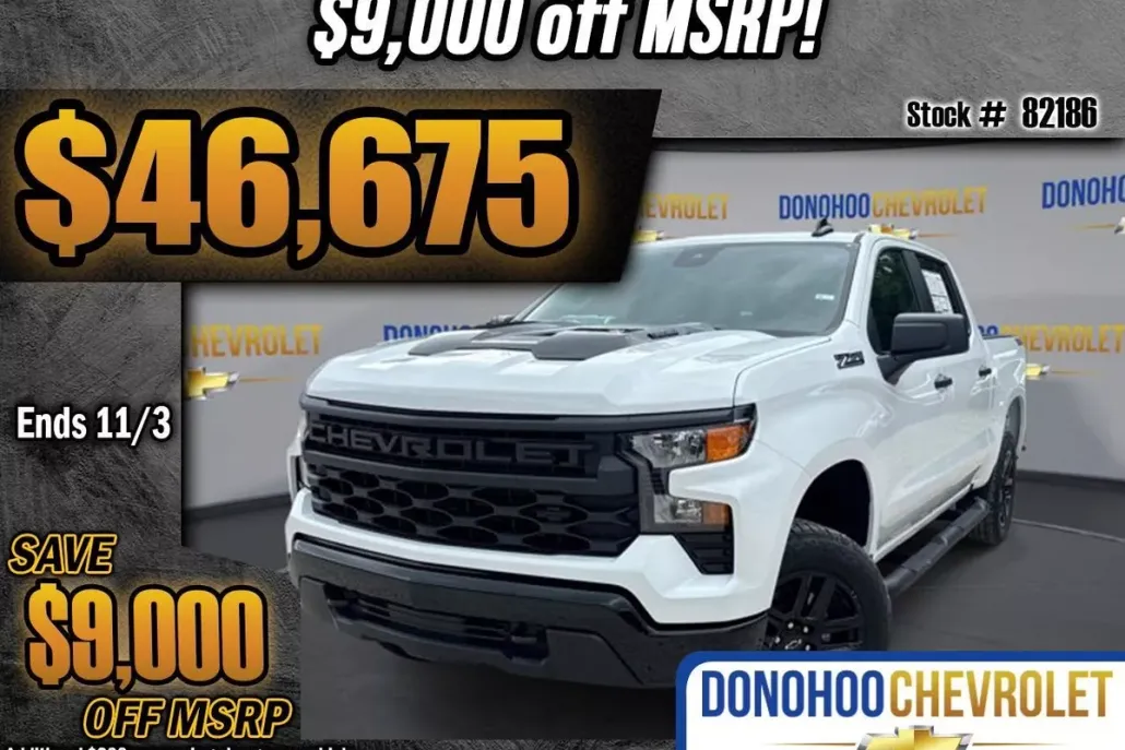 2026 Chevrolet Silverado 1500 Custom Trail Boss photo 1