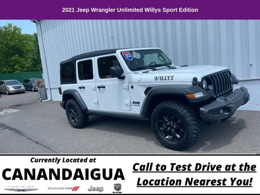 2021 Jeep Wrangler Unlimited Sport Willys photo 1