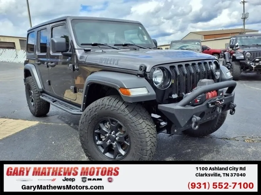 2021 Jeep Wrangler Unlimited Willys photo 1