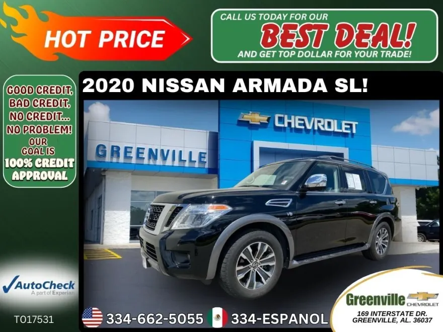 2020 Nissan Armada SL photo 1