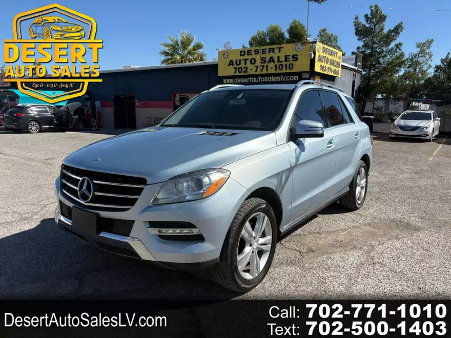 2014 Mercedes Benz ML 4MATIC 350 photo 1