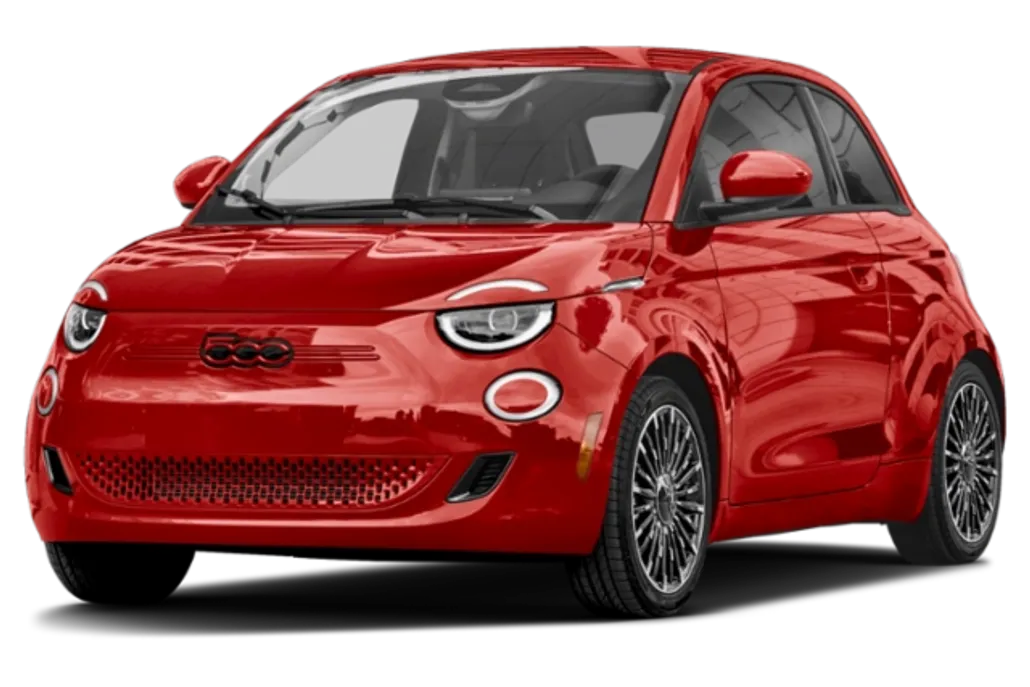 2024 Fiat 500e Red photo 1