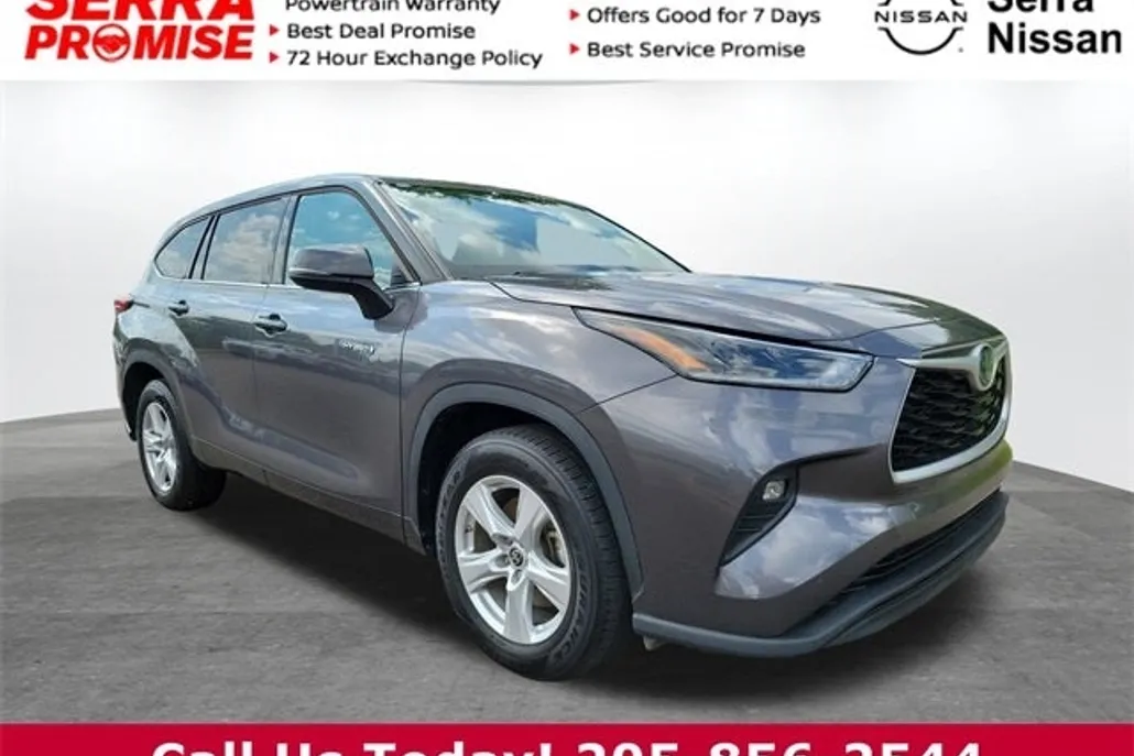 2021 Toyota Highlander Hybrid LE photo 1