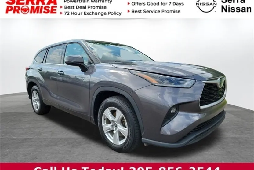 2021 Toyota Highlander Hybrid LE photo 1