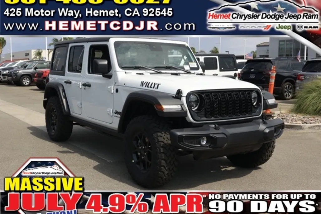 2025 Jeep Wrangler Willys photo 1