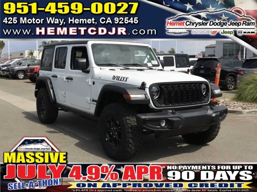 2025 Jeep Wrangler Willys photo 1