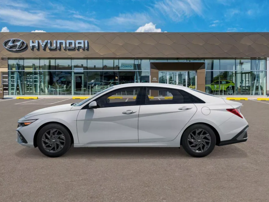 2025 Hyundai Elantra Hybrid Blue photo 1