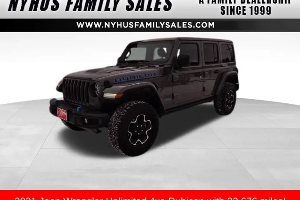 2021 Jeep Wrangler Unlimited Rubicon 4xe photo 1