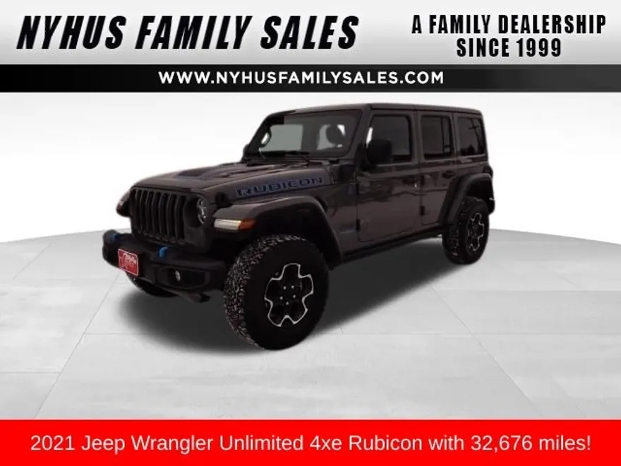 2021 Jeep Wrangler Unlimited Rubicon 4xe photo 1