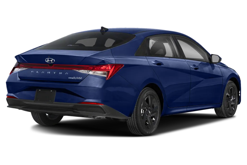 2023 Hyundai Elantra Hybrid Blue photo 1