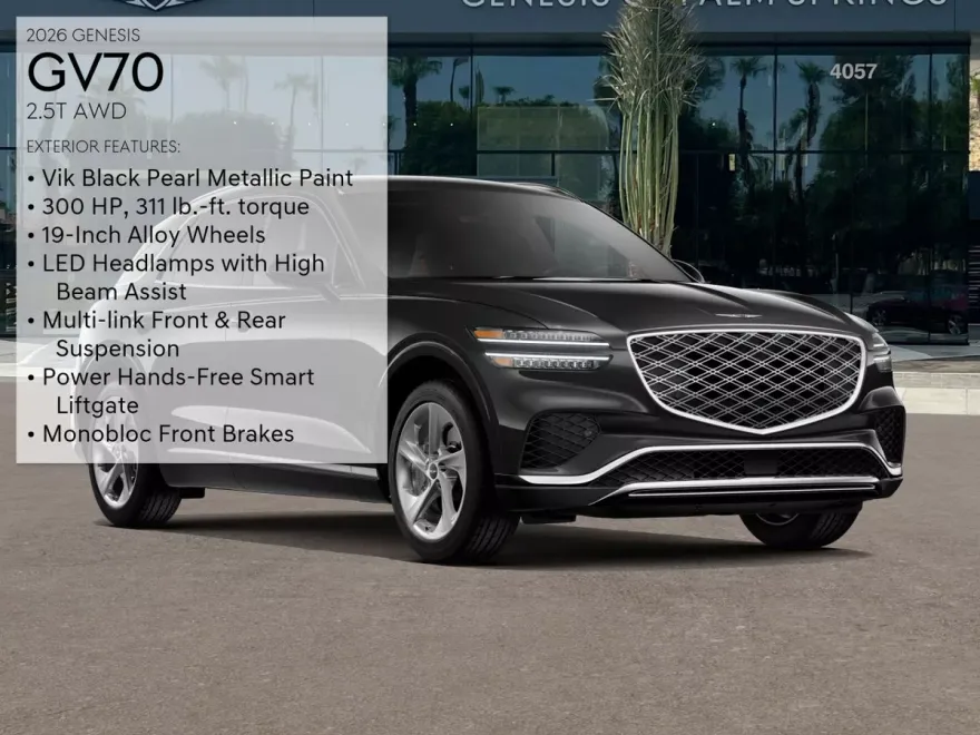 2026 Genesis GV70 2.5T photo 1