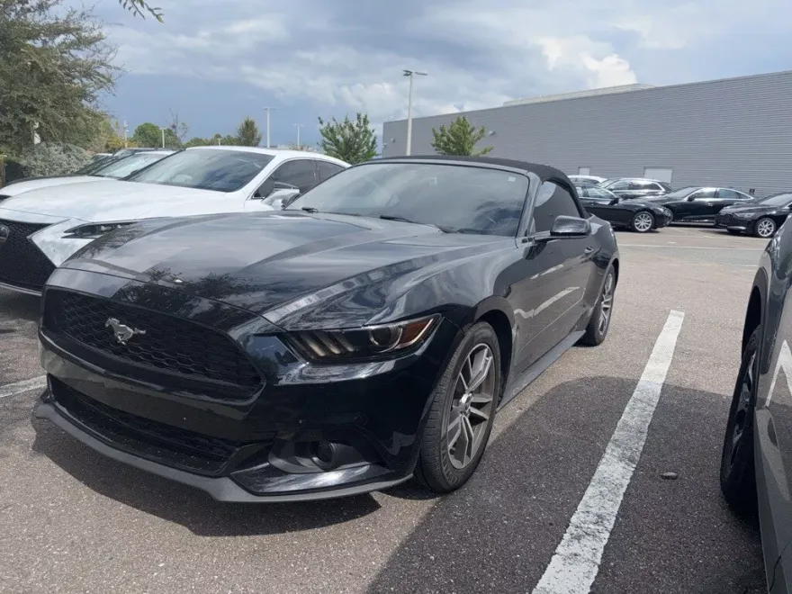 2017 Ford Mustang EcoBoost Premium Convertible photo 1