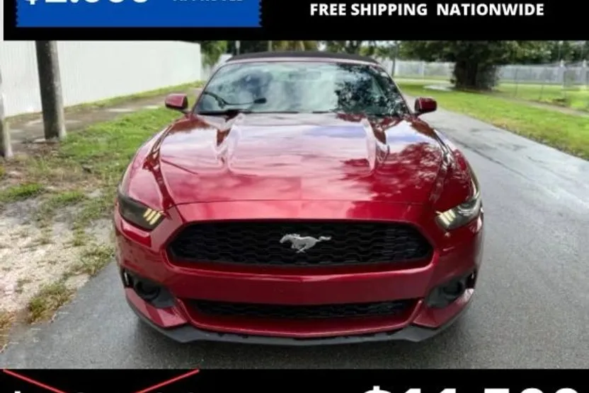 2016 Ford Mustang EcoBoost Premium Convertible photo 1