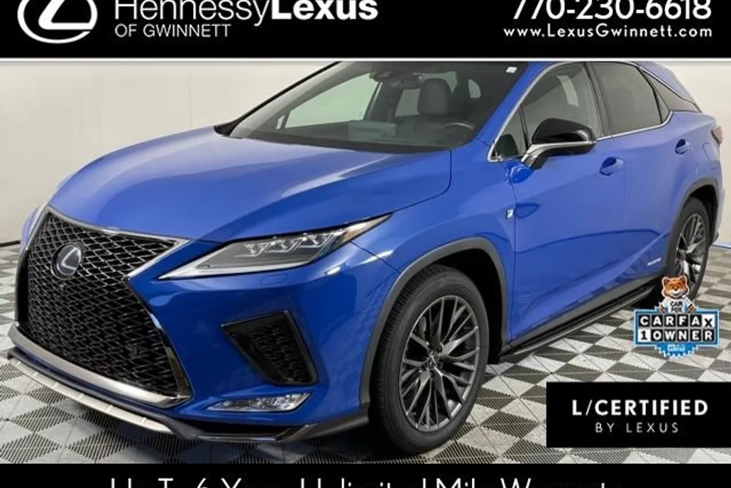 2022 Lexus RX 450h F SPORT Handling photo 1