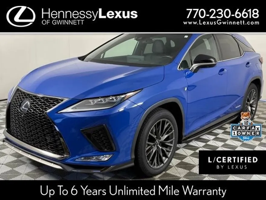 2022 Lexus RX 450h F SPORT Handling photo 1