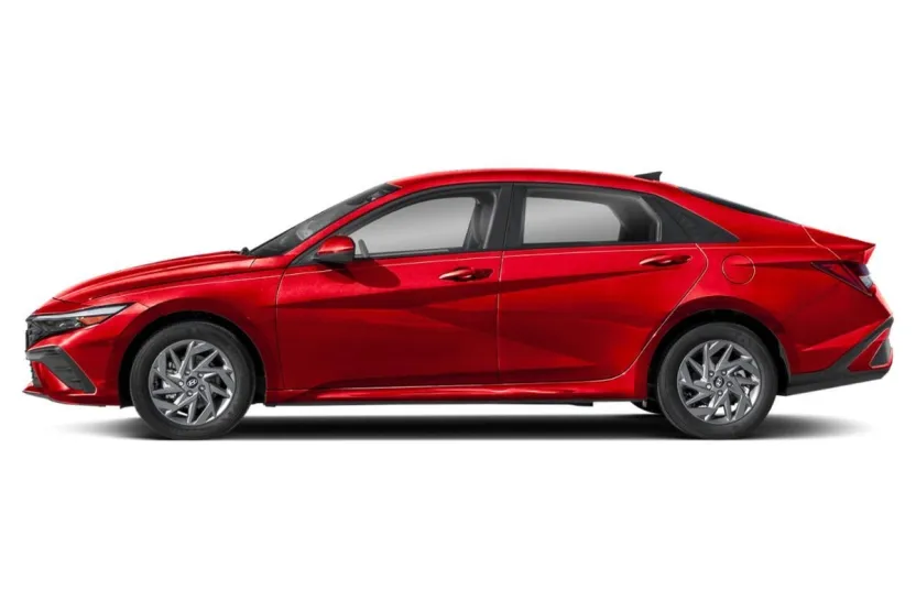 2025 Hyundai Elantra Hybrid Blue photo 1