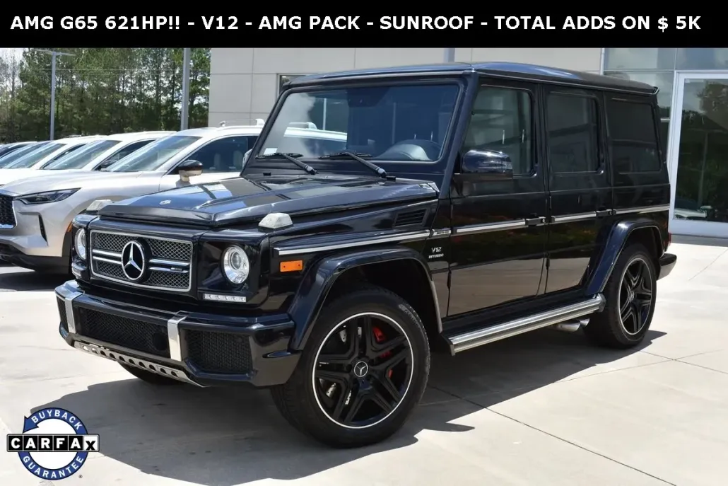 2018 Mercedes Benz G AMG 65 photo 1