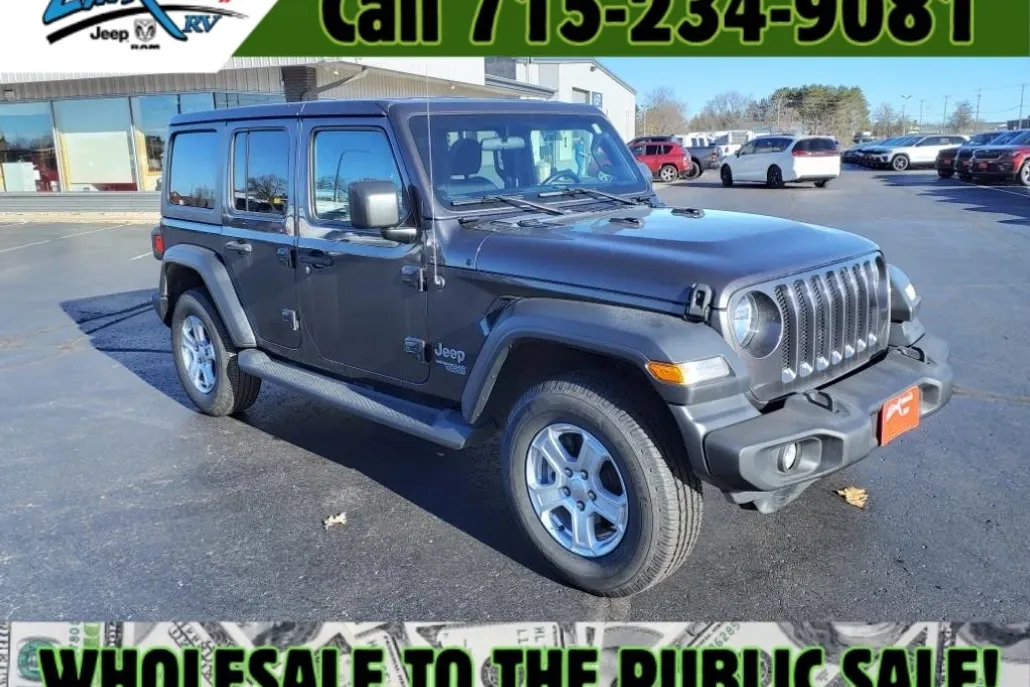 2020 Jeep Wrangler Unlimited Sport S photo 1