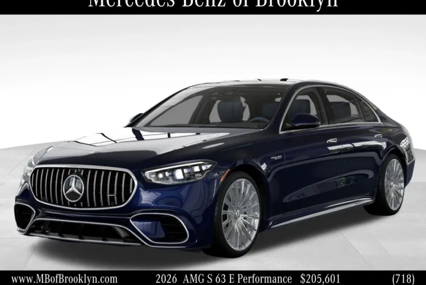 2026 Mercedes Benz S 63 e AMG photo 1