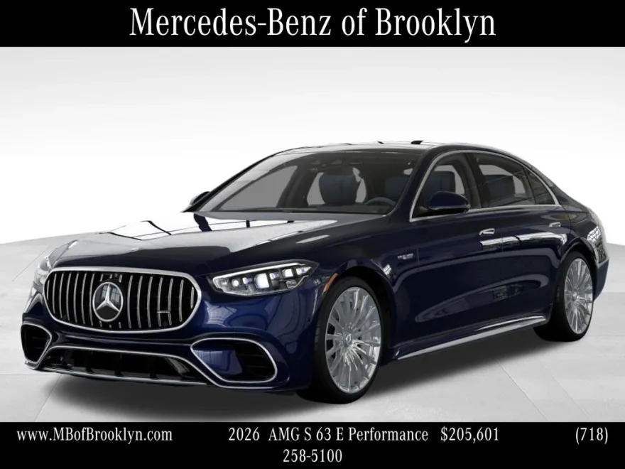 2026 Mercedes Benz S 63 e AMG photo 1