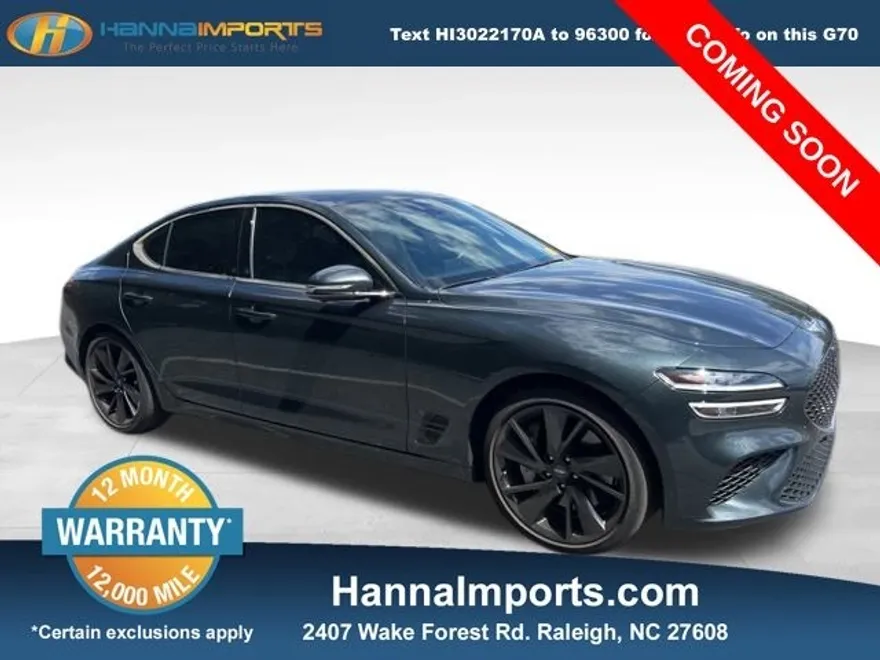 2023 Genesis G70 3.3T photo 1
