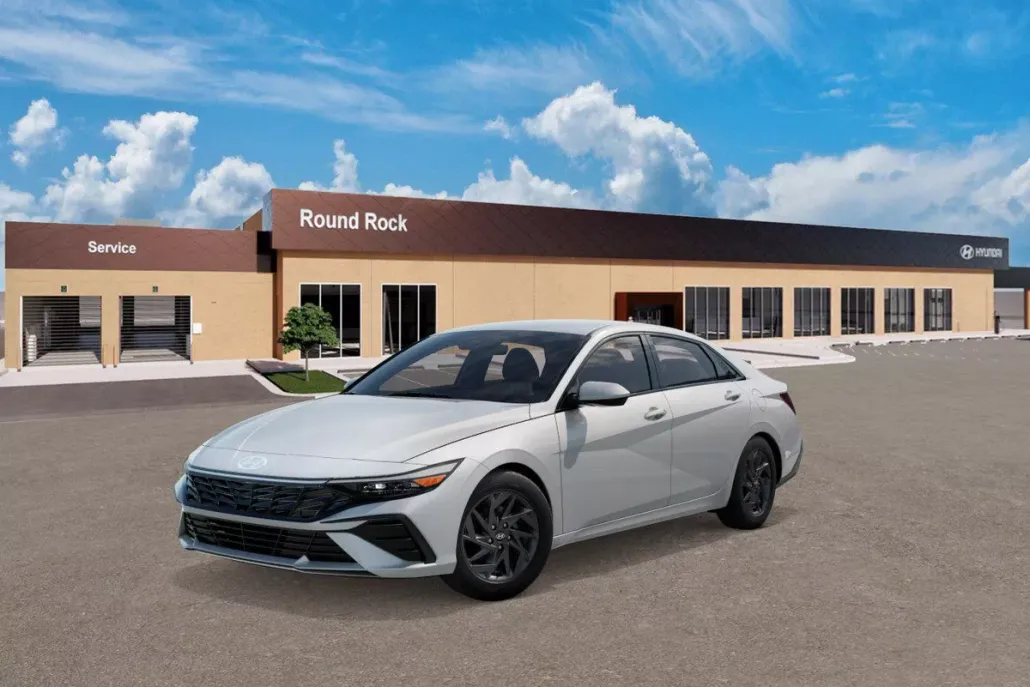 2025 Hyundai Elantra Hybrid Blue photo 1