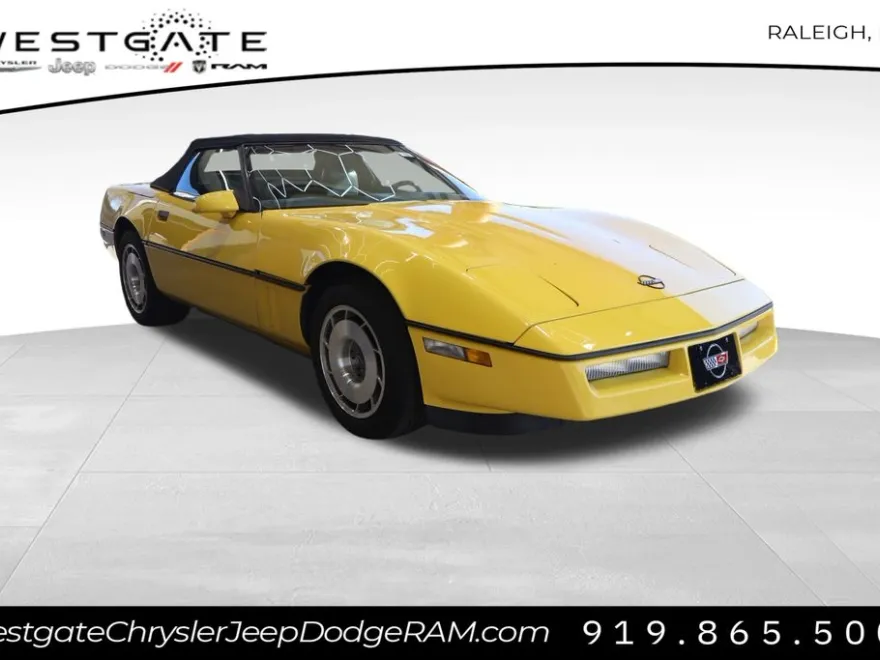 1987 Chevrolet Corvette Base Convertible photo 1