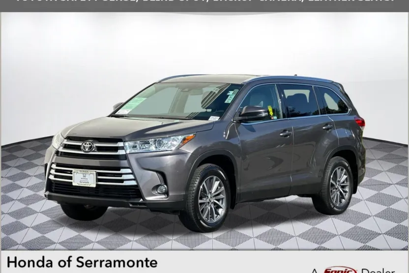2019 Toyota Highlander XLE photo 1