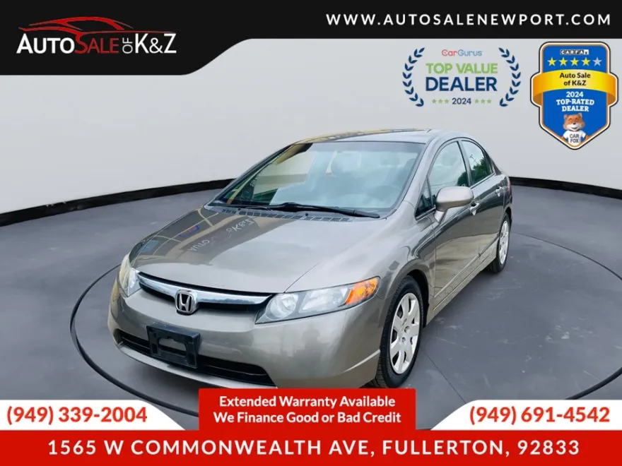 2008 Honda Civic LX photo 1