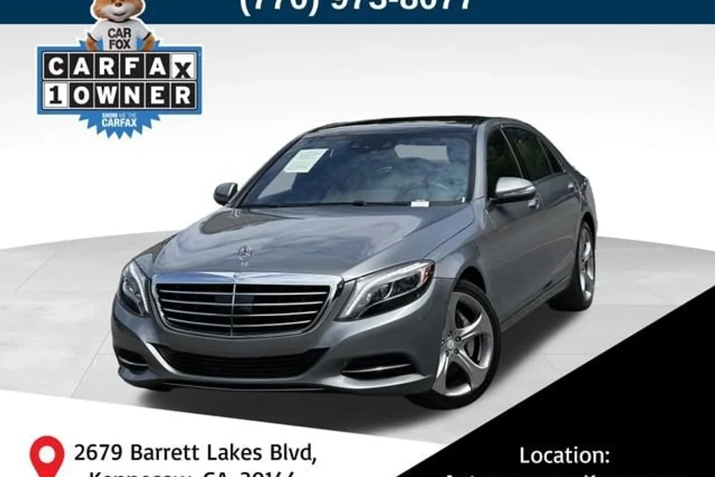 2014 Mercedes Benz S 550 photo 1
