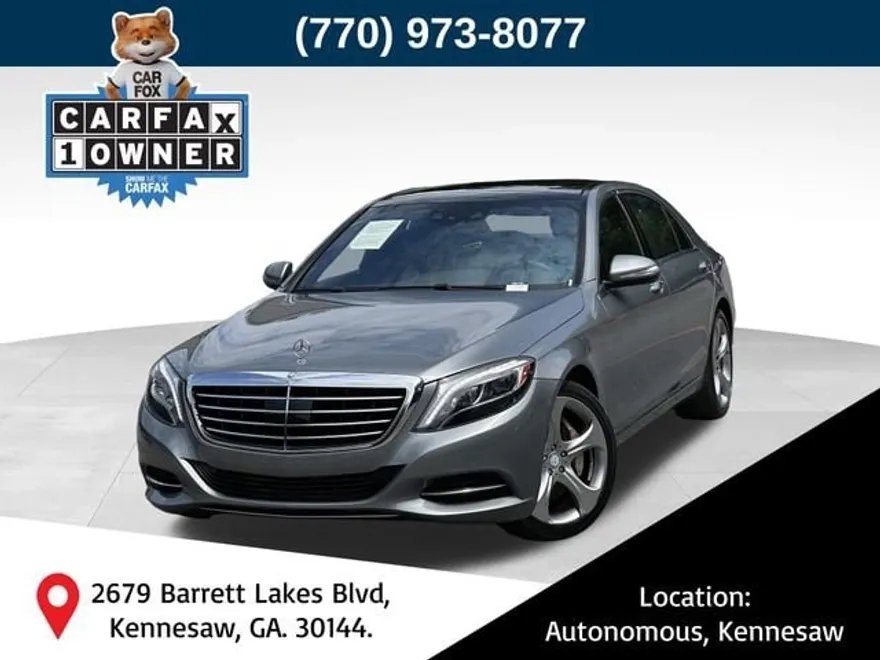 2014 Mercedes Benz S 550 photo 1