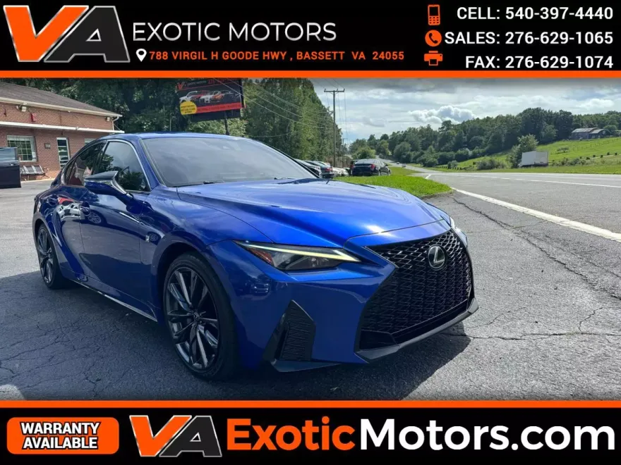 2021 Lexus IS 350 F SPORT photo 1